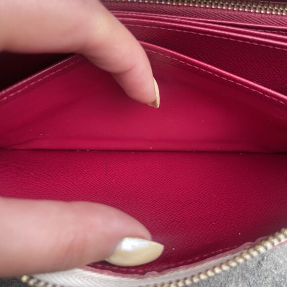 Louis Vuitton White Multicolor Coated Canvas Monogram Zippy Wallet Murakami - Picture 15 of 16